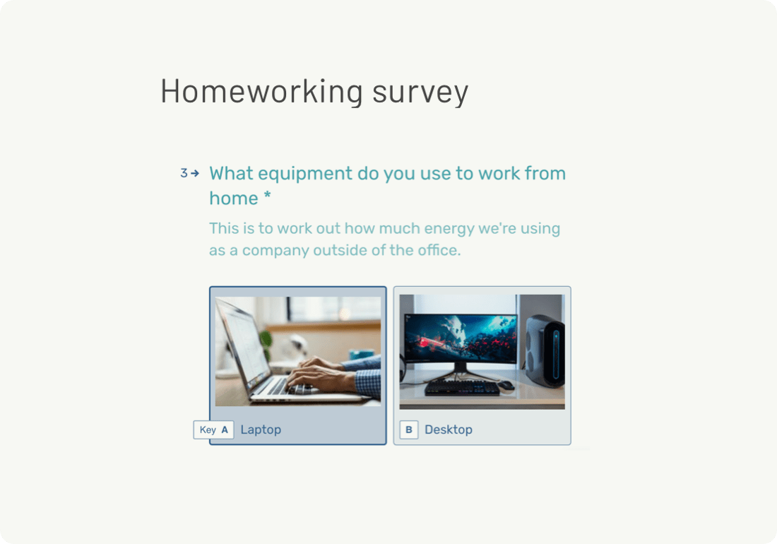 Homeworking survey